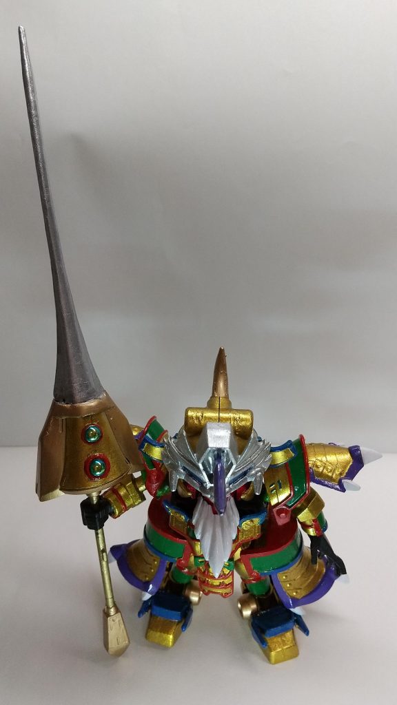 余っていたキマリスのランスを持たせたけど大きすぎですね