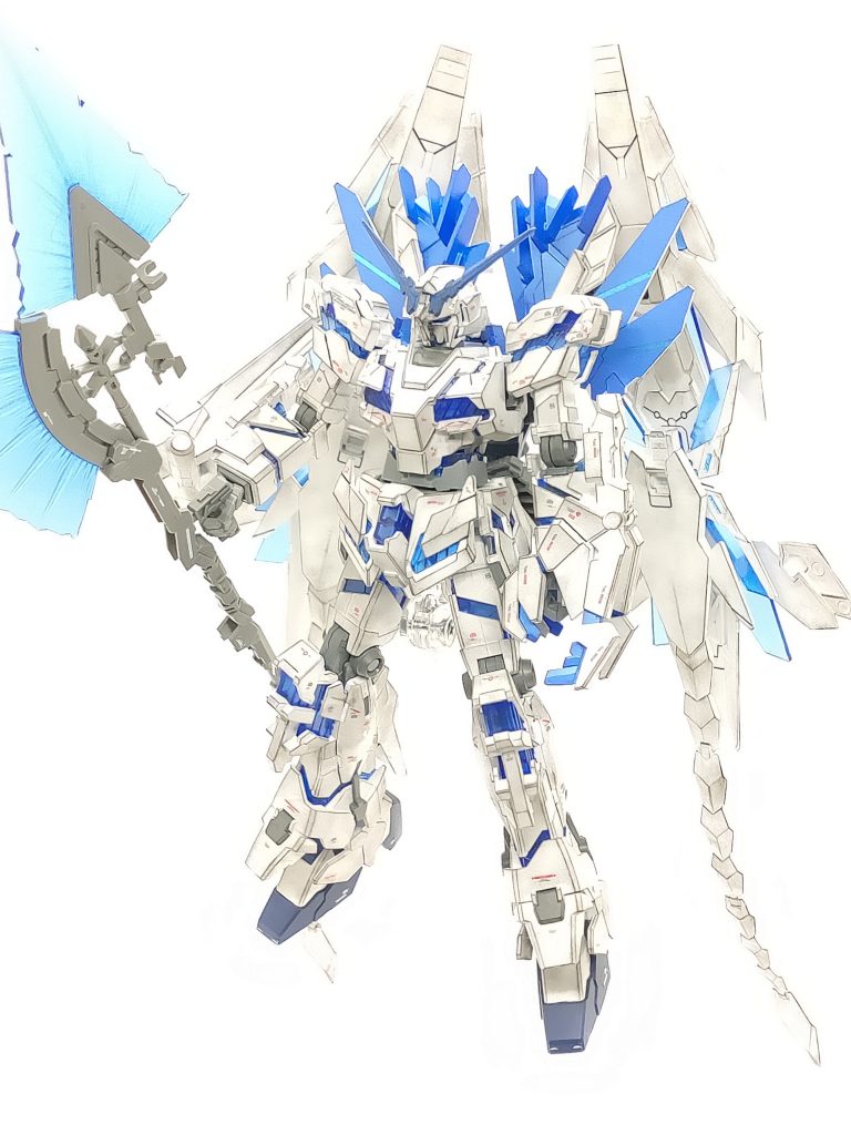 ユニコーンガンダム ペルフェクティビリティ(デストロイモード)–2枚目/制作者：かえる