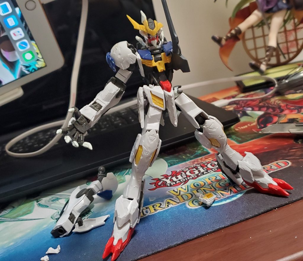 大雑把にダメージいれました