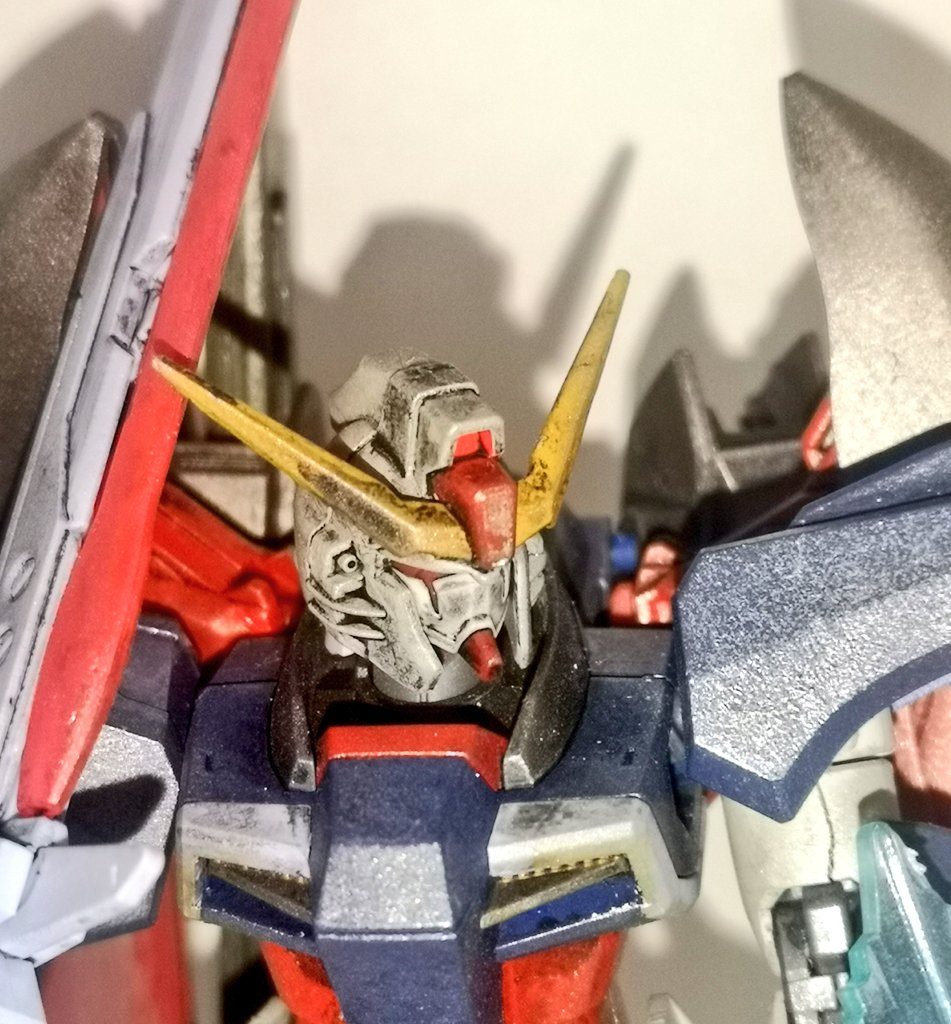 HGCEデスティニーガンダム Withインパルス–2枚目/制作者：ring