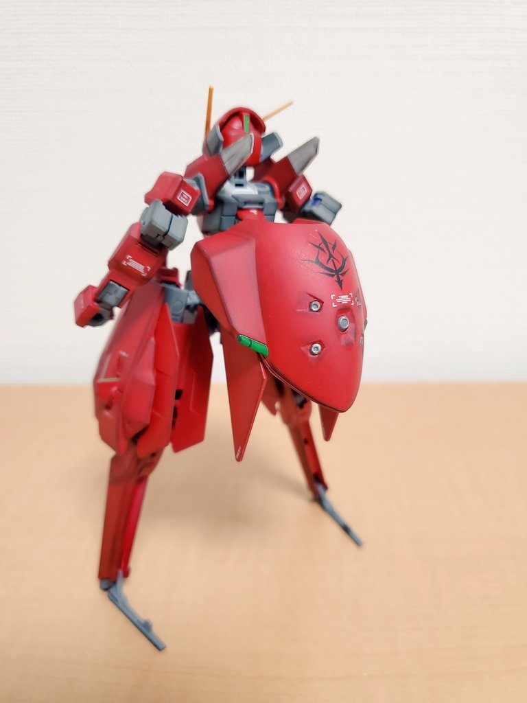 素体のウーンドウォートはほぼ無改造で追加パーツの接続は元々ある接続部とネオジム磁石を使用しています。