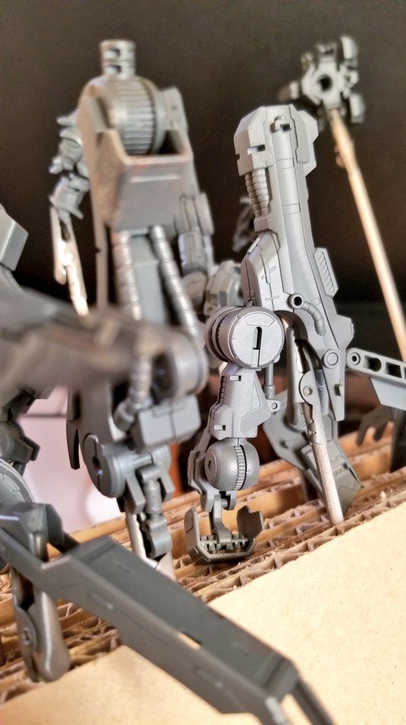 初めてのエアブラシ塗装でした。