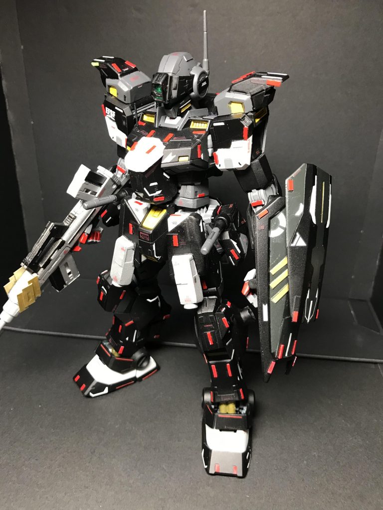 標準状態
増加スラスターを装備していない最もジムスナイパーⅡに近い状態。改修される以前の姿。初期はこの形態が中心で実験運用が行われていたが、EXAM発動時での機体の運動性能がEXAMに追いつかないという理由で運用されることは減っていった。