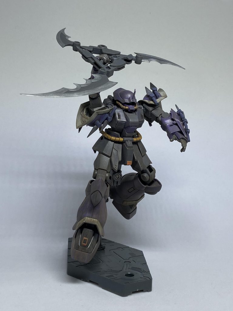 ＨＧＵＣイフリート・シュナイド（大型手裏剣装備）–4枚目/制作者：あせろら