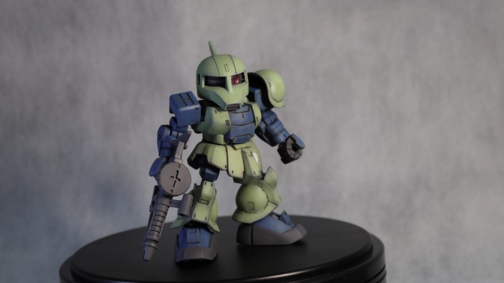 モノアイシールドが哀愁さそいます