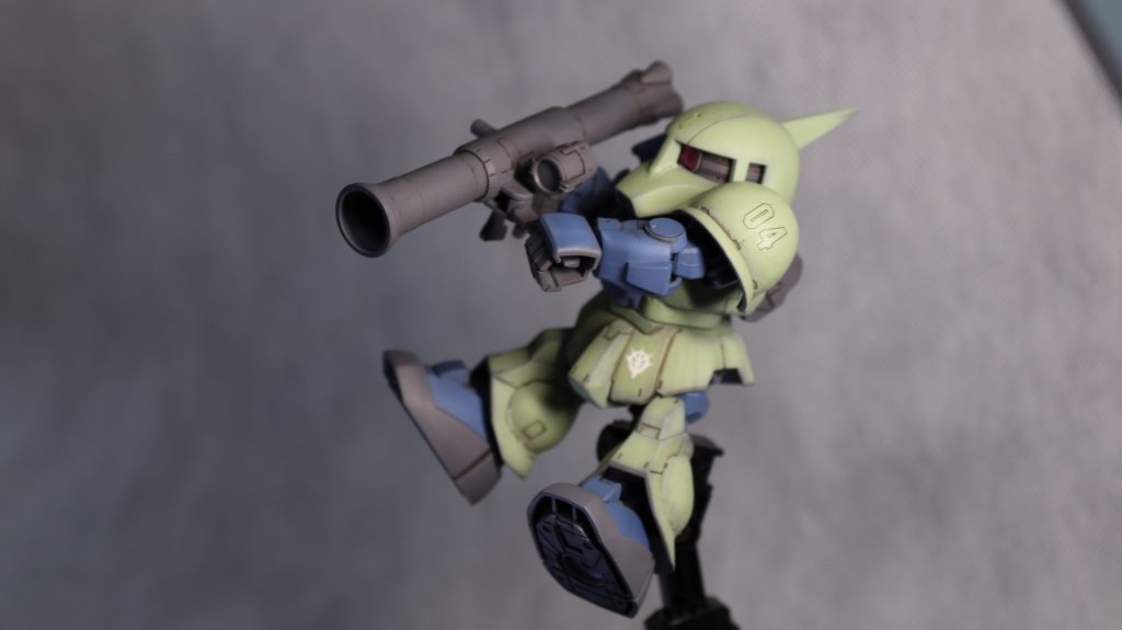 ザクバズーカも、ちゃんと装備