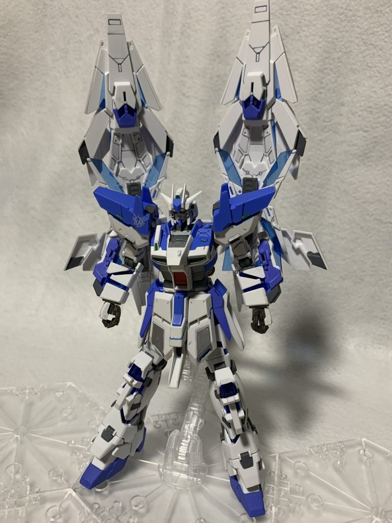 アームドアーマーを２個背中に装備してハイニューヴレイブフェネクスモード