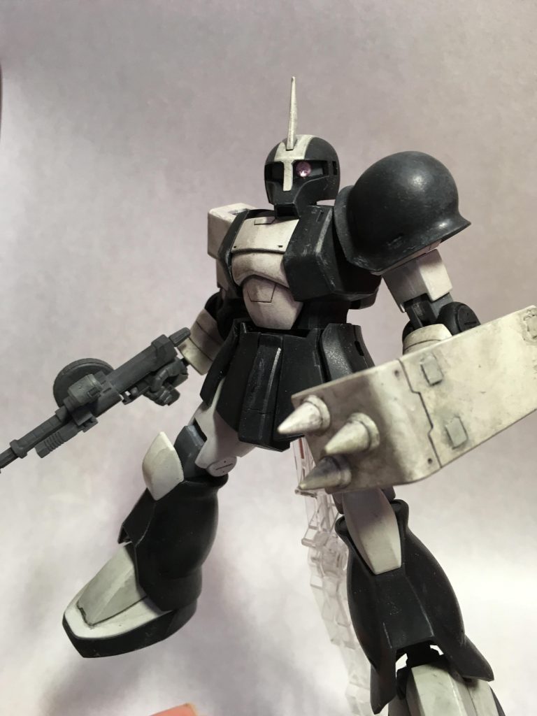 スパイクシールドのモールドも結構頑張っていましたね。