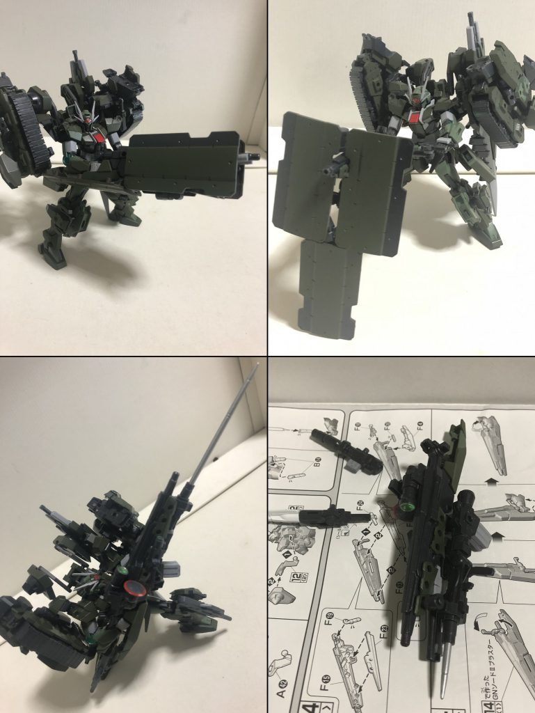 組み合わせ例など。
さすがにパイルバンカーの杭は差し替え式