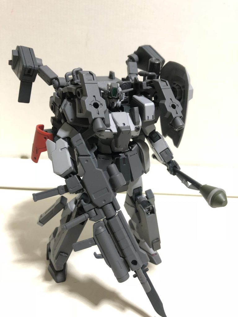 ライフルオプション全部乗せ。
銃身部分はMSGのマルチキャリバーからの流用だったり。