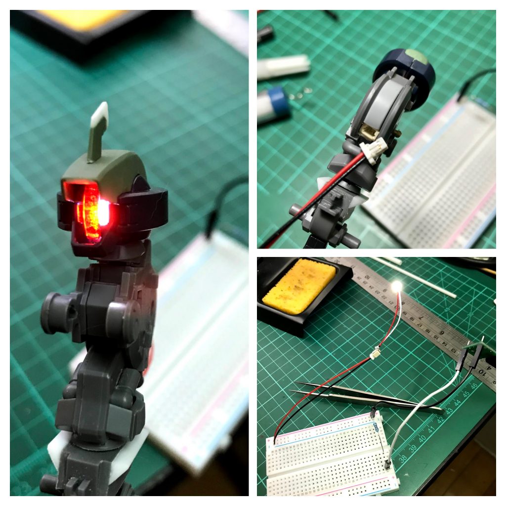 LEDはSMD 0805を使います