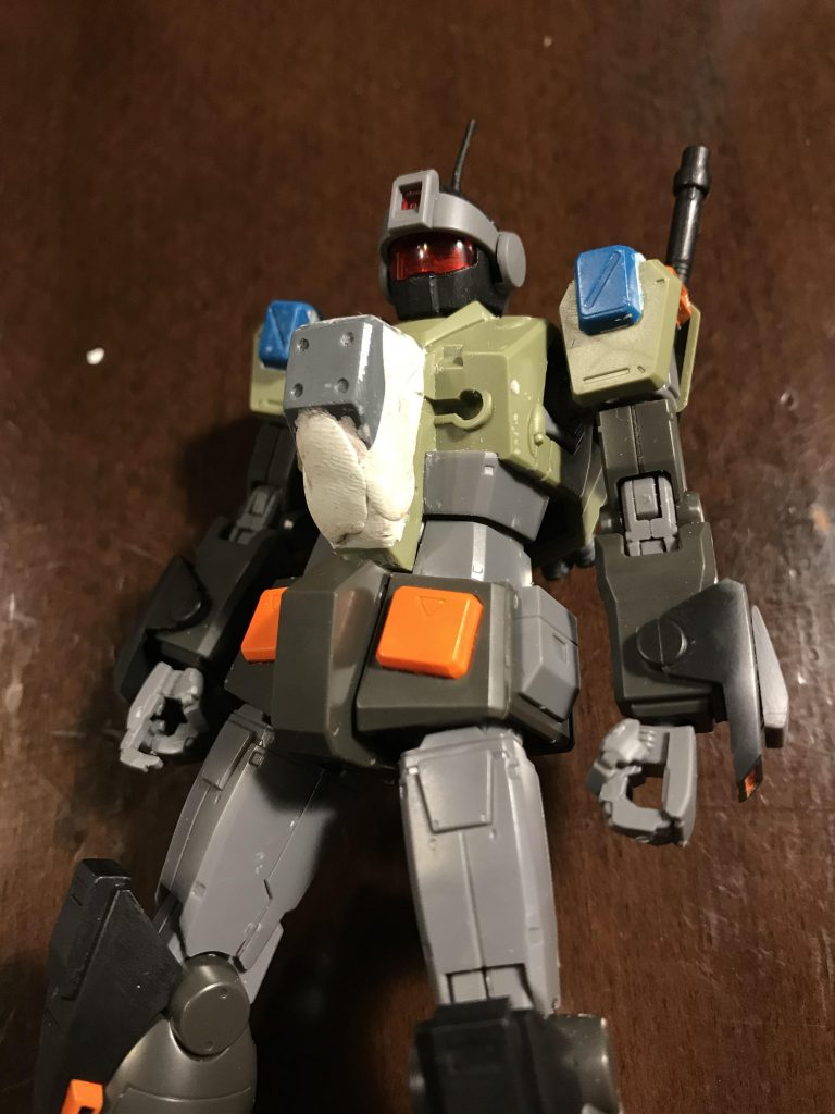 ジムスナカスをベースに 00系のジャンクパーツを削ってはくっつけを繰り返しました。ジムの華奢でシンプルなシルエットを維持しながら、最強のジムを作りたくて、今回のガンプラを制作しました。ジムの日を前にアップできてよかったです。
ご覧いただき、ありがとうございました。

＜ミキシング内訳＞
ジムスナカス + ヘビーガンダム / オーガンダム / ケルディム / ヘビーアームズEW / その他カスタムパーツ