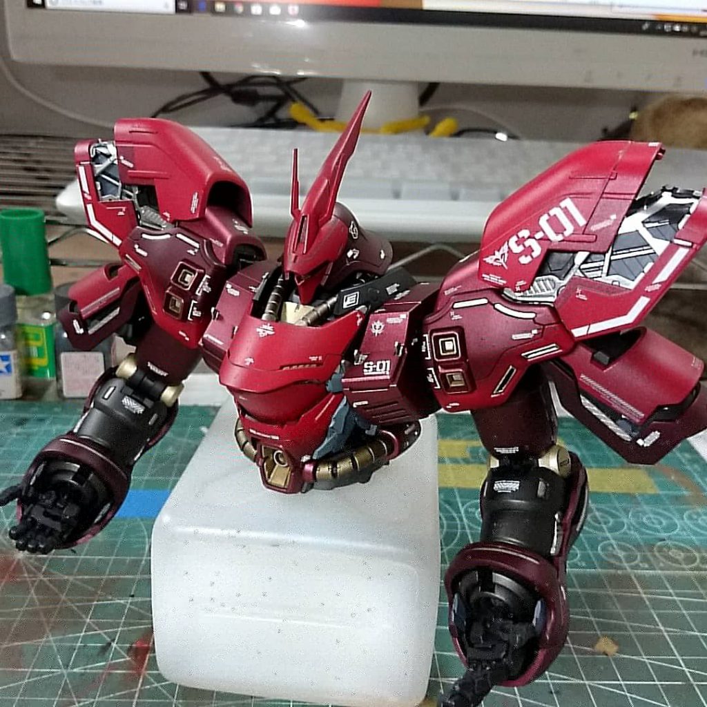 腰上周り……ウェザリング前