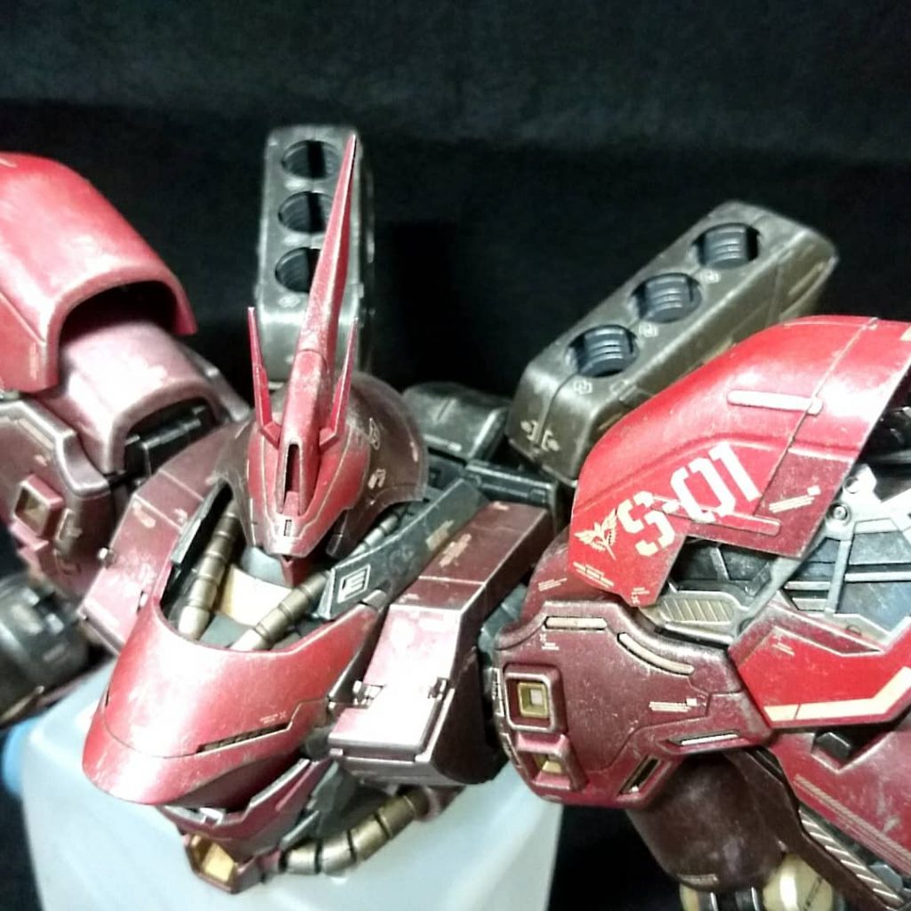 腰上周り……ウェザリング後