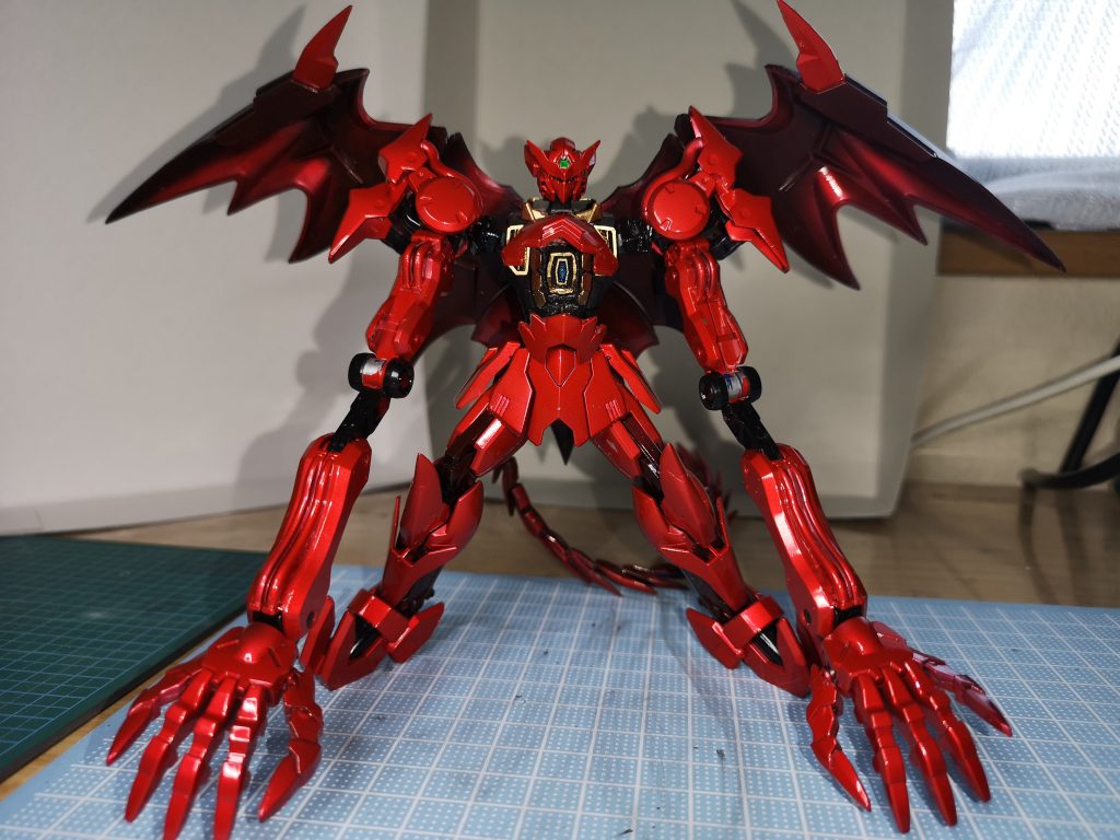 胸部アーマー展開
ハイメガ粒子砲