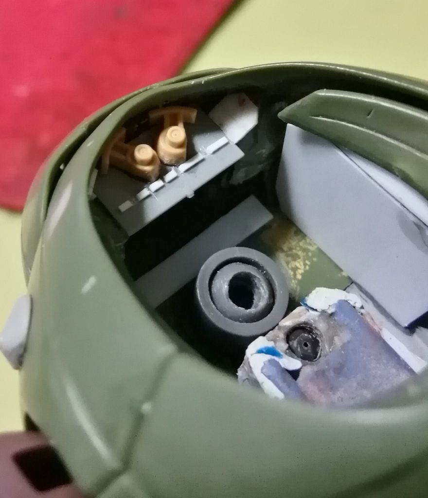 コクピット周りもそれらしくしてたり