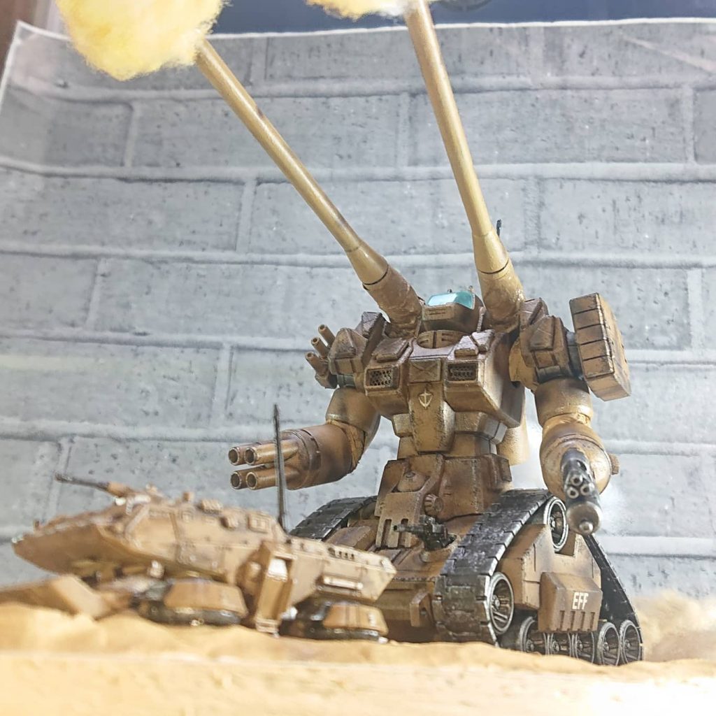 ガンタンク砂漠仕様+ホバートラック–8枚目/制作者:つろー