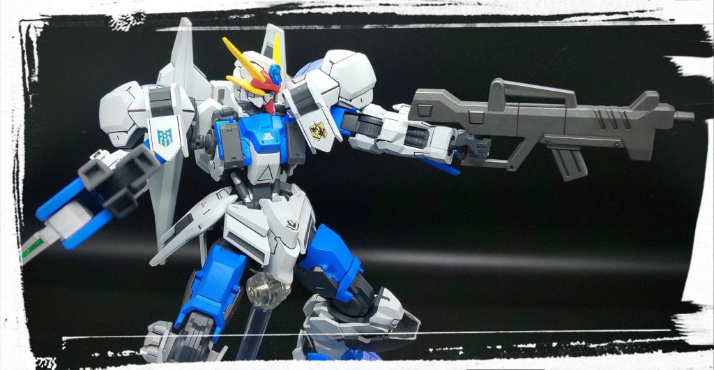 アサルトライフルを装備していますが、これは牽制のための武器となりますので、MAを無力化するだけの火力はありません。
プルーマの様な自律型無人兵器相手に主に使用されます。