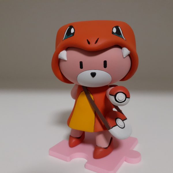 フード付きヒトカゲワンピースプチッガイ