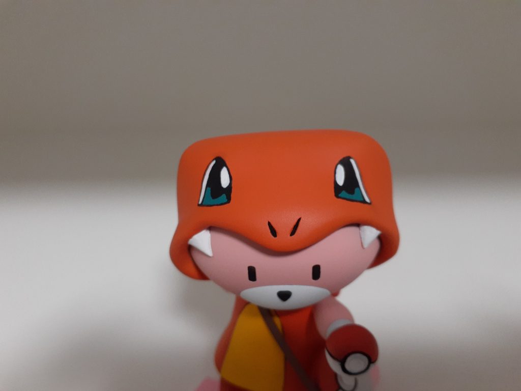 フード付きヒトカゲワンピースプチッガイ–2枚目/制作者：やすしおすし