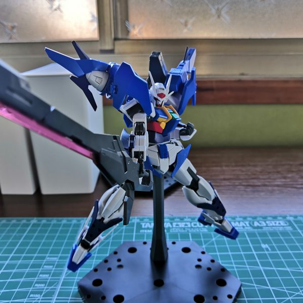 ガンダムダブルオースカイ(ちょこっと改造)