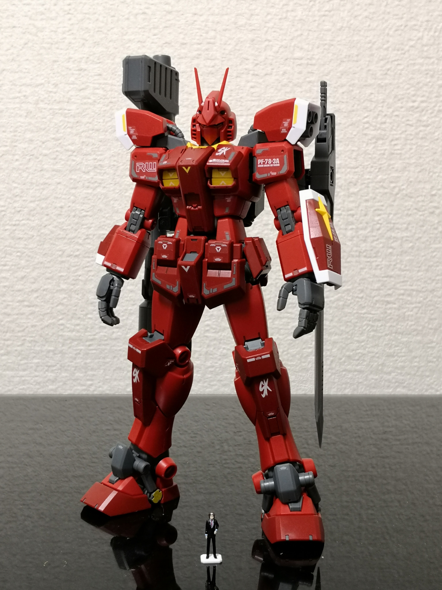 MG アメイジングレッドウォーリア と、メイジン・カワグチ｜Ver.kさん