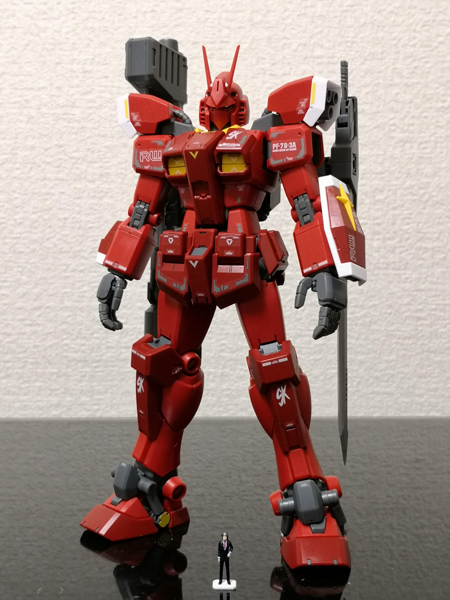 Mg アメイジングレッドウォーリア と メイジン カワグチ Ver Kさんのガンプラ作品 Gunsta ガンスタ