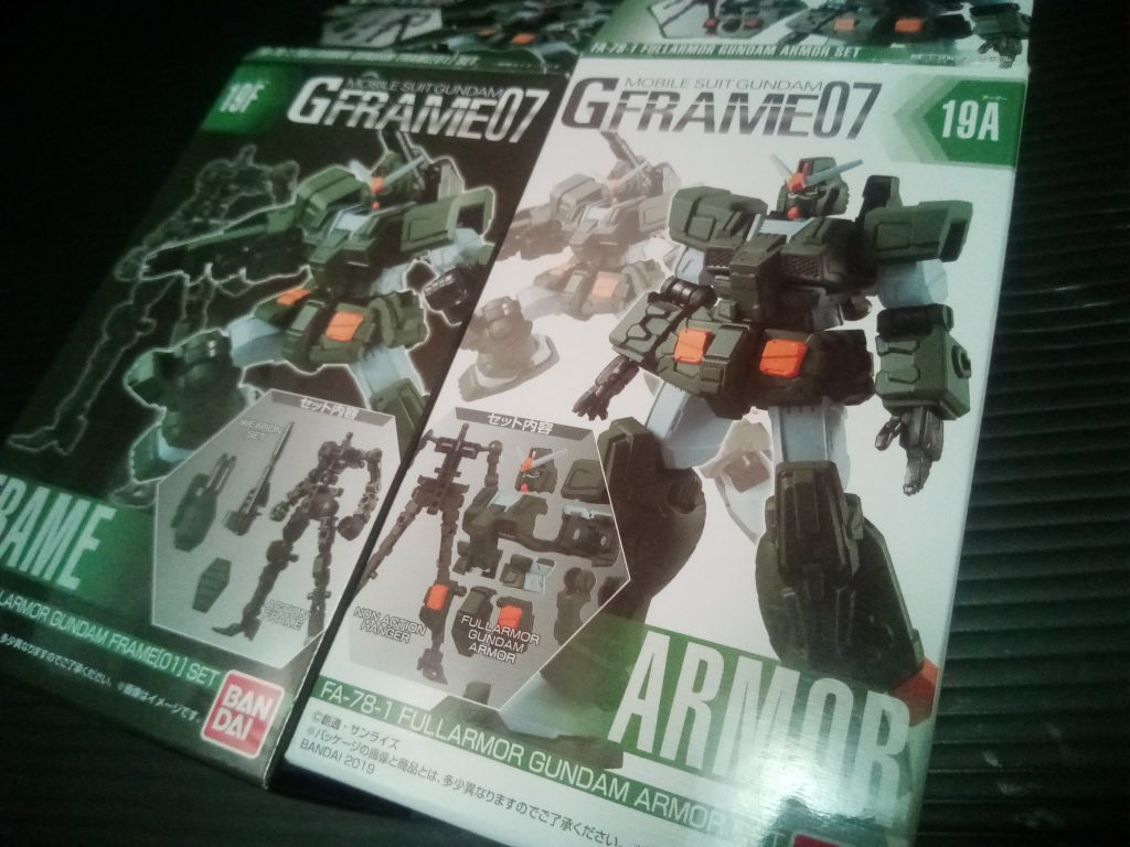 フルアーマーガンダムのパッケージ!!