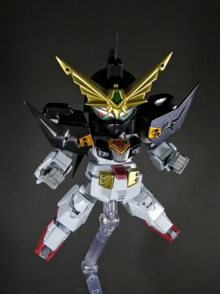 武者形態。
脚には創傑伝の関羽を使ってます。