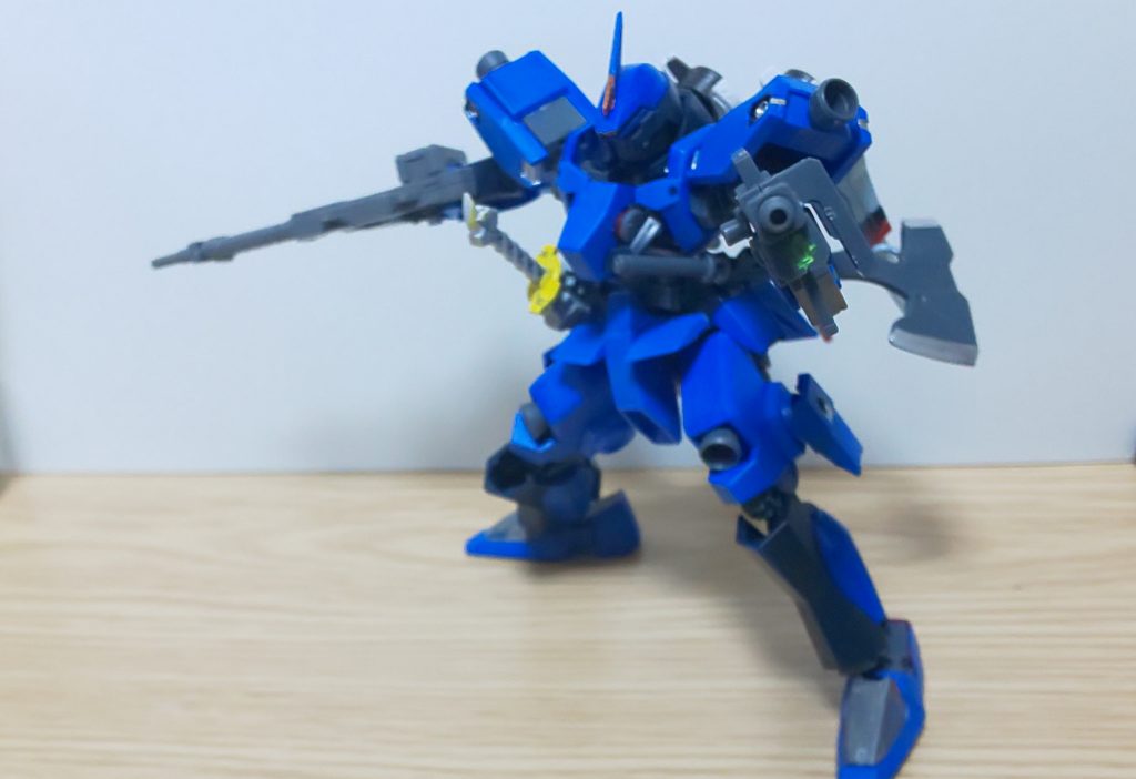 2丁ライフルで牽制射撃