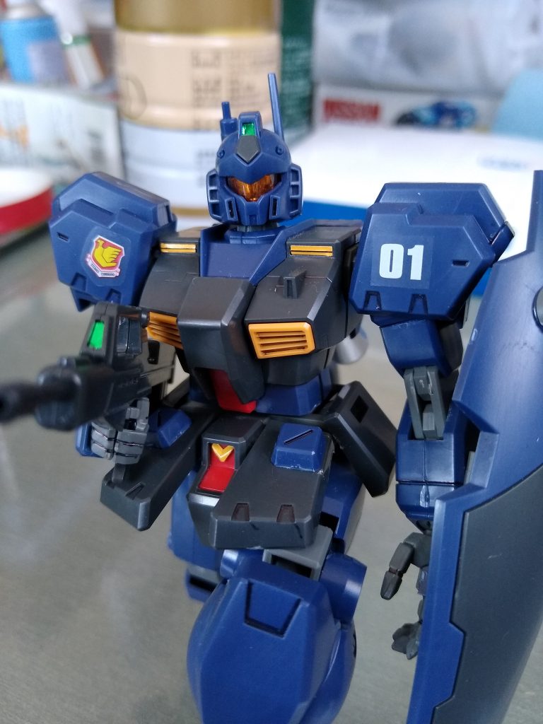 ティターンズ専用だけにダークブルーがイメージカラーですね。