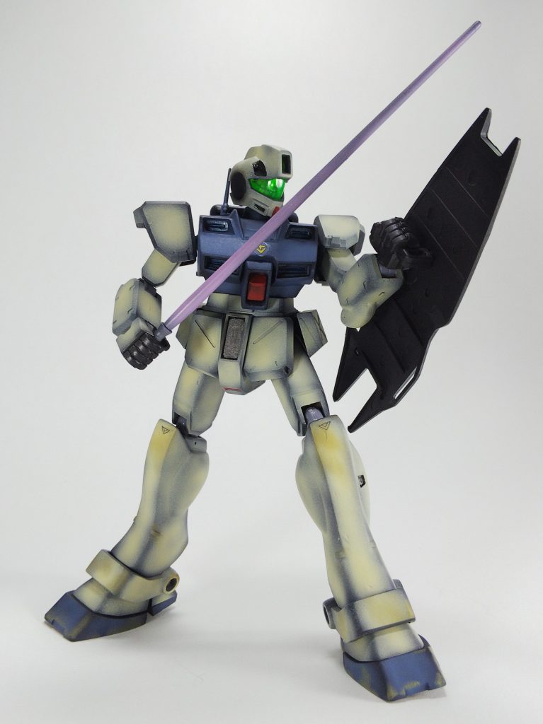 旧キットジムコマンド–5枚目/制作者：フルアーマプドウ