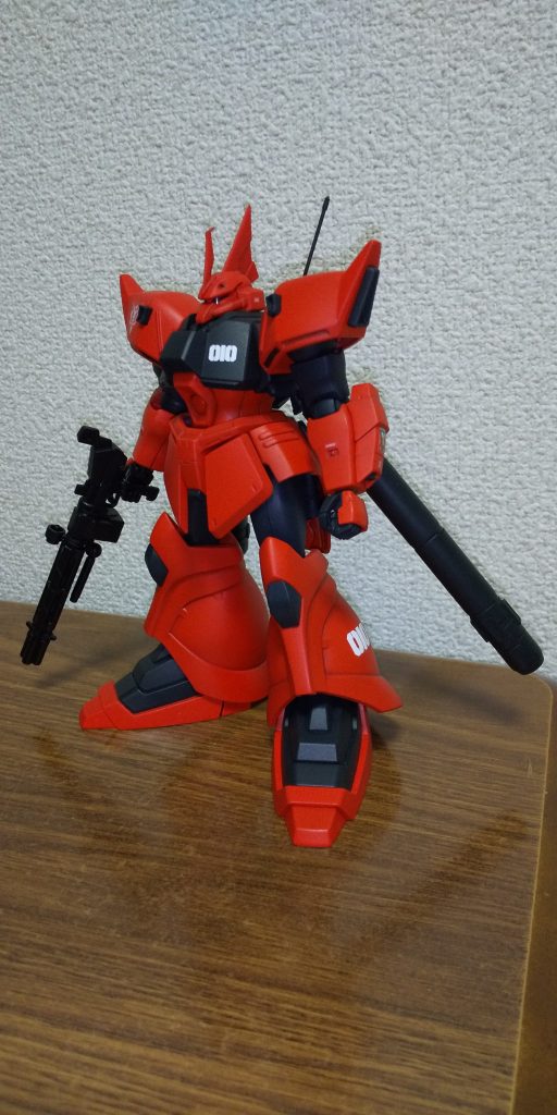 帰還でレッドの新型!?
だったらイェーガーやろ!って思って作り始めたら、なんか背中にリゲルグの肩背負った奴が出てきた。というのが真相。(´Д`;)そんなんばっかりだな…。