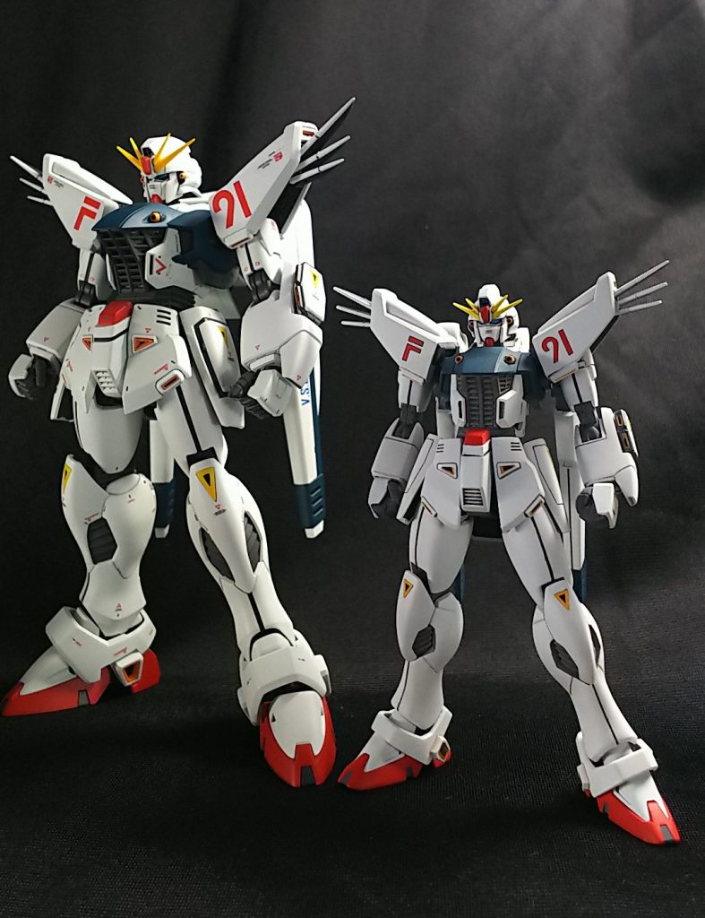 HG F-91–3枚目/制作者:RX78カズ