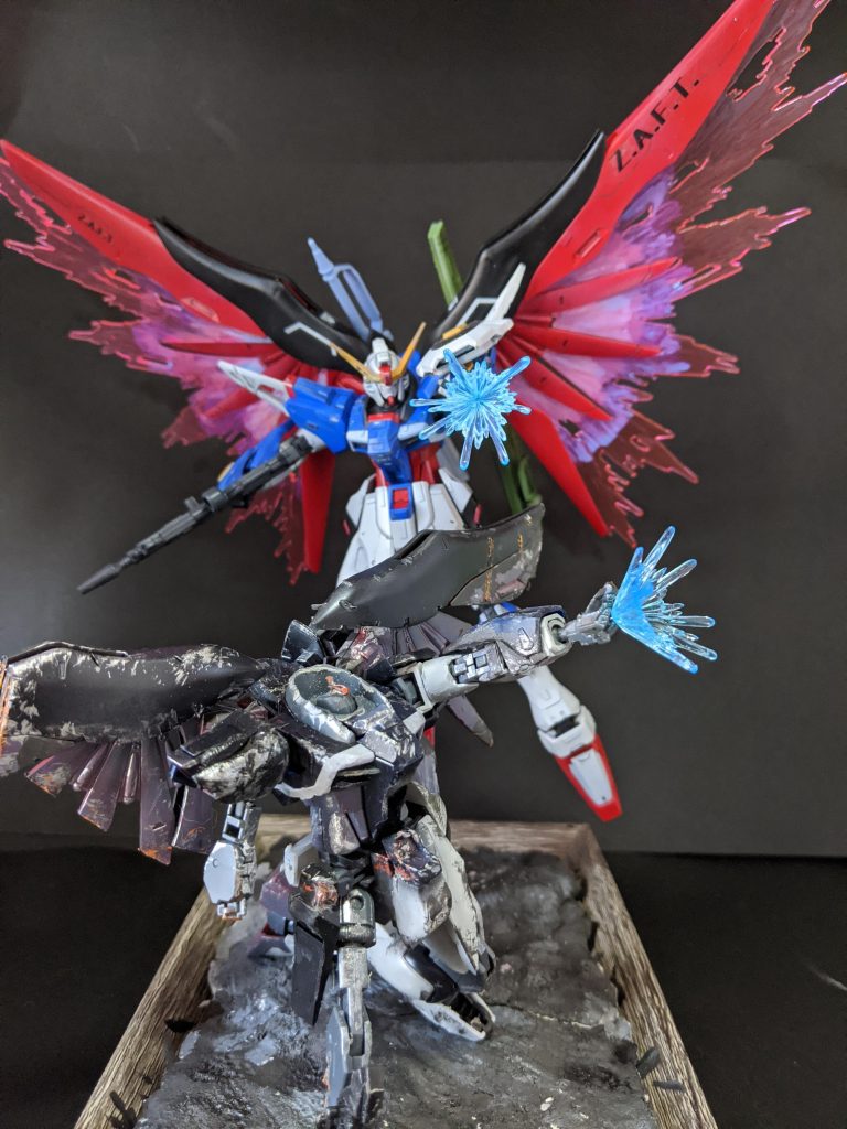 早くジャスティスが発売されないかと心待ちにしてます
同じように大破ときれいなやつでそれぞれ飾りたいですね。
ちなみに原型とどめてる方もアップしてるので宜しければそちらもお願いします
最後まで見て下さりありがとうございました