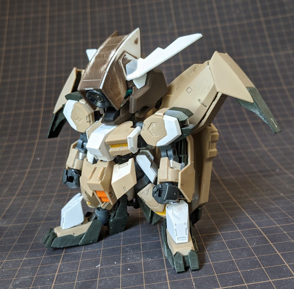 捨てのマボガニーサフを吹いた時です。
頭部のバランス調製が終わった段階で、やっと似てきたなと実感できました。