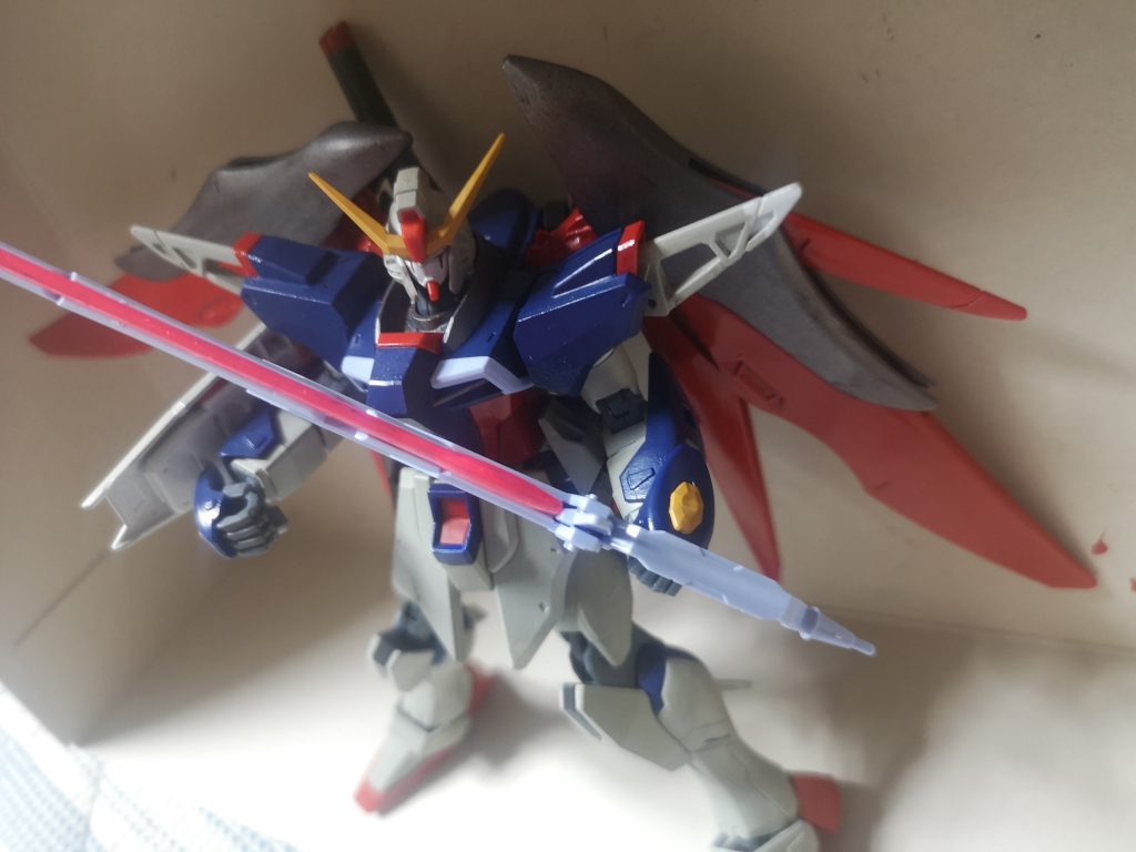 HGCEデスティニーガンダム Withインパルス–2枚目/制作者：ring