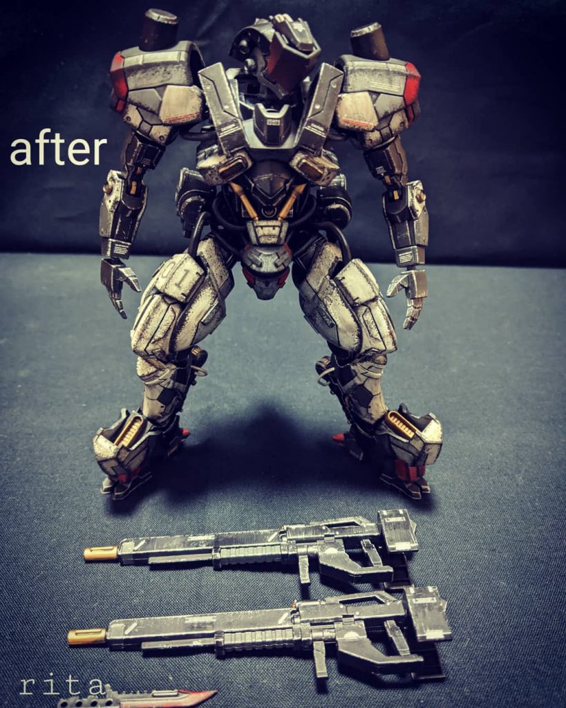 武装は
ライフル2丁とコンバットナイフです