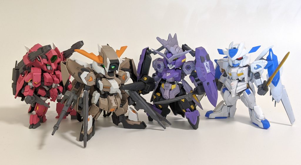 鉄血2機のキットが揃ってきました。
閲覧いただきありがとうございました!