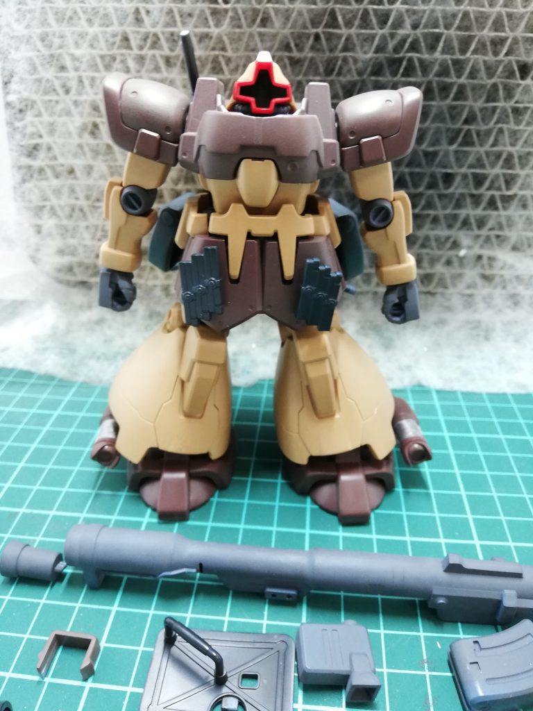 アクリジョンのみで塗装しました。