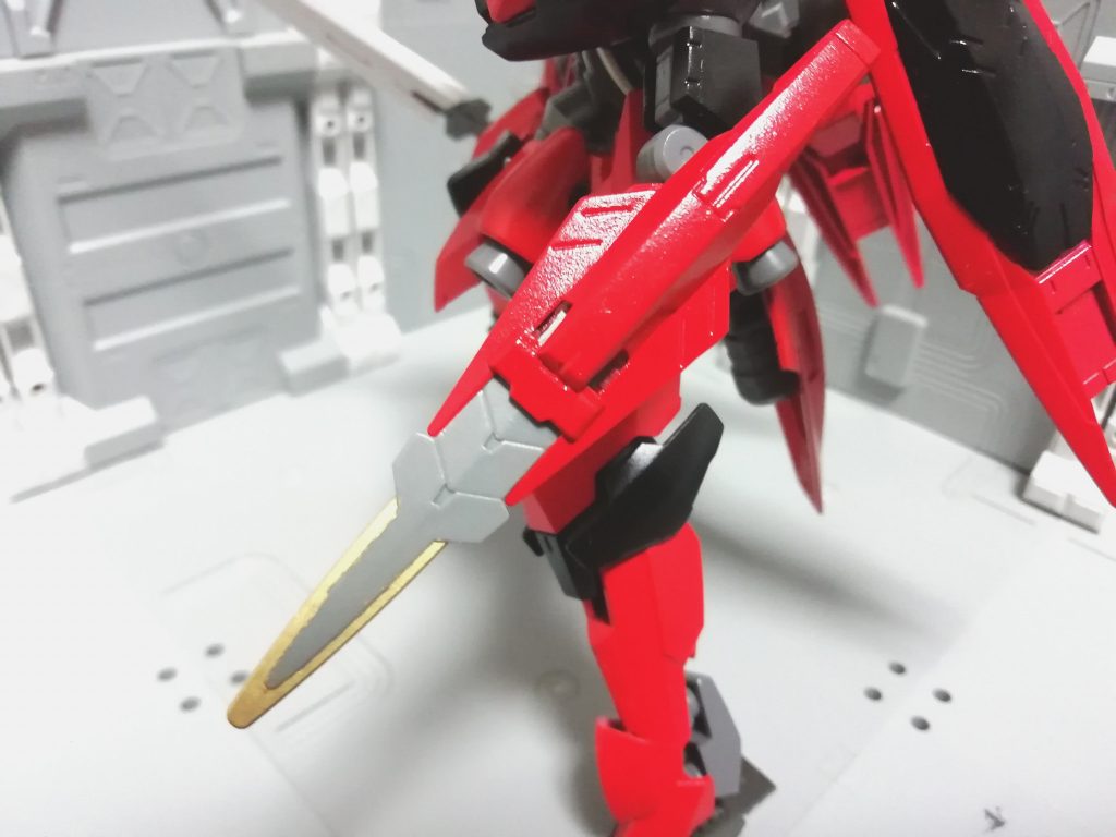 ガントレットエッジのアップ