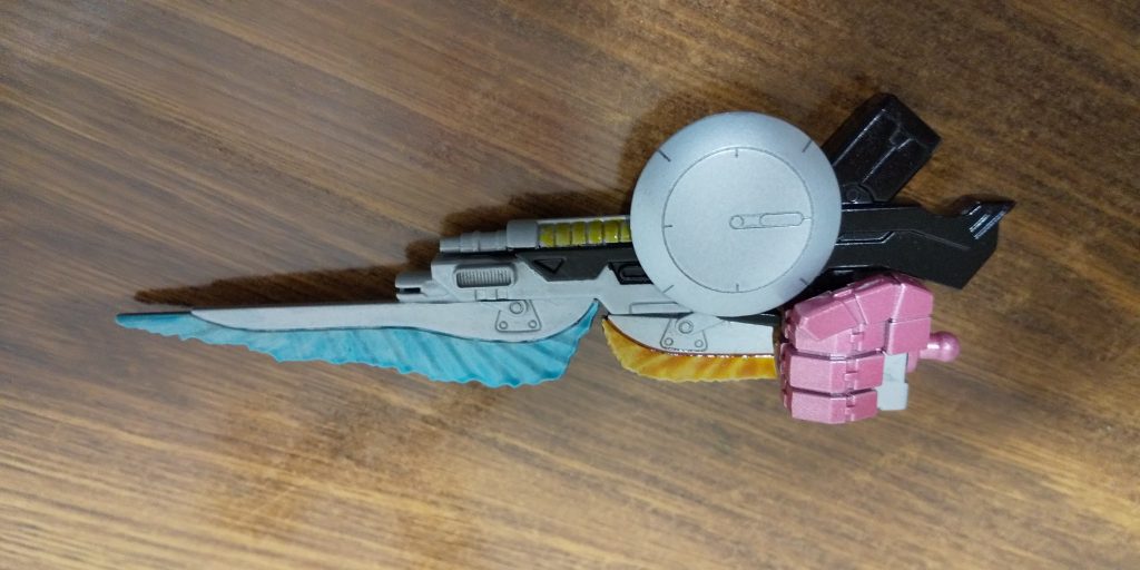 ガシャコンレドームスラッシャーはボタンを配置したものの、コレジャナイ感が凄かったので、普通にもどしてます。