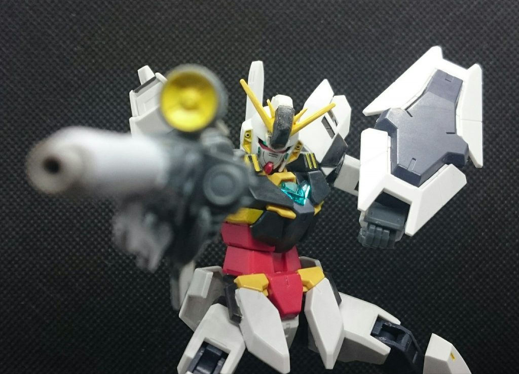 ビームライフルも用意してあります。