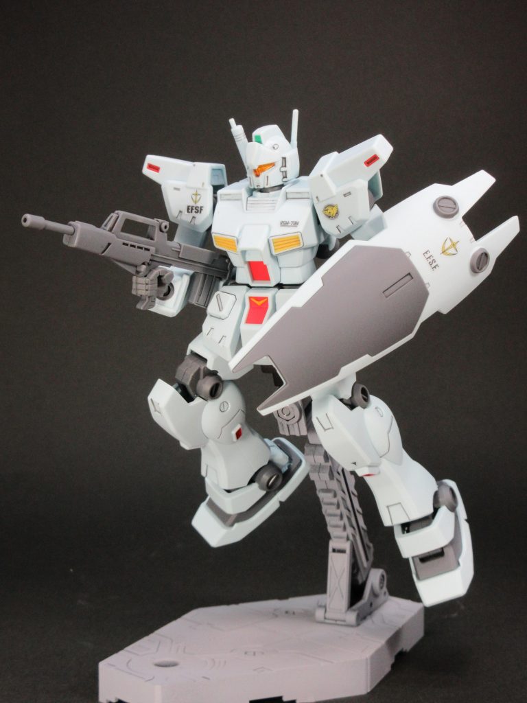 HGUC ジム・カスタム–4枚目/制作者：萩原悠