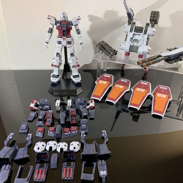 MGフルアーマーガンダム[サンダーボルト]で遊んでみた。