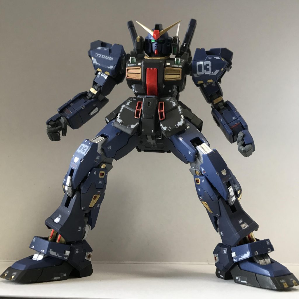 RG シャア専用ザク ガンダム Mk-Ⅱ (ティターンズ仕様)(エゥーゴ仕様)-