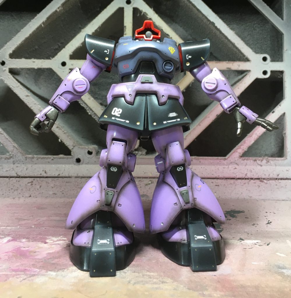 素組→モールド（主にピンバイス）→シャドー吹き（エアブラシ）→デカールまで