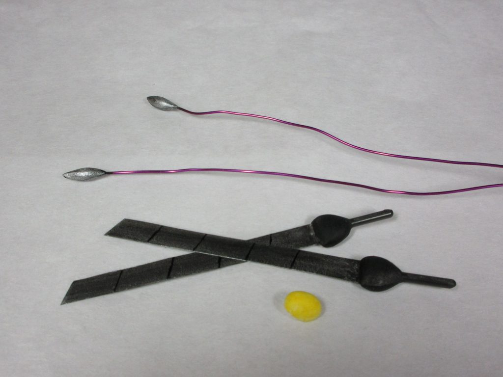 作製した進撃セット。