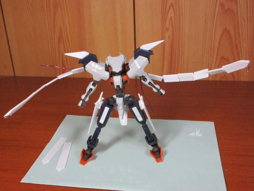 バランスチェック。
ウィップ・ブレードは差し替え表現です。