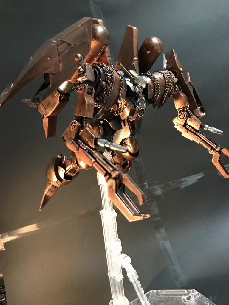 メガ粒子砲を構えるバイアランカスタム